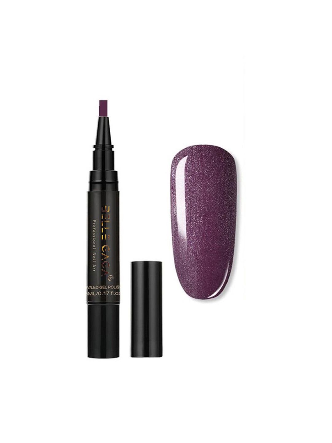 BELLE GAGA UV LED Gel Pen Nail Polish- 5 ml- Shade- RA17