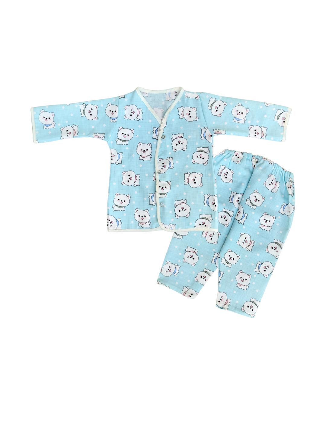junior drive Make Your Baby Comfortable... Kids-Unisex Pure Cotton Night suits