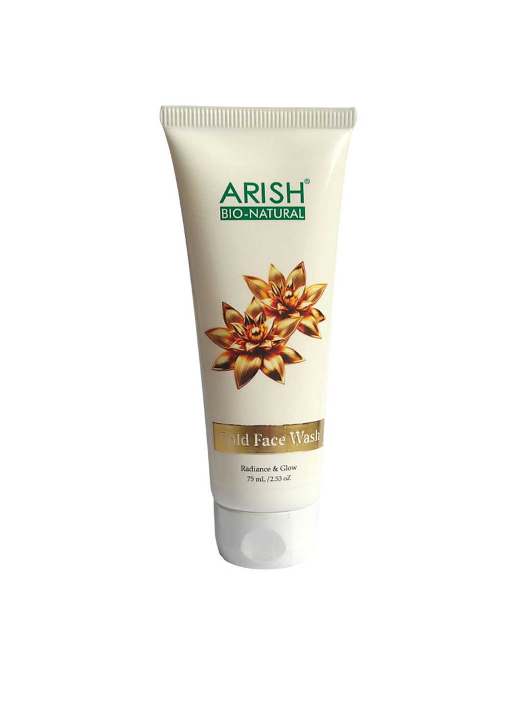 ARISH BIO-NATURAL Gold Face Wash Daily Glow & Skin Brightening 75 ml