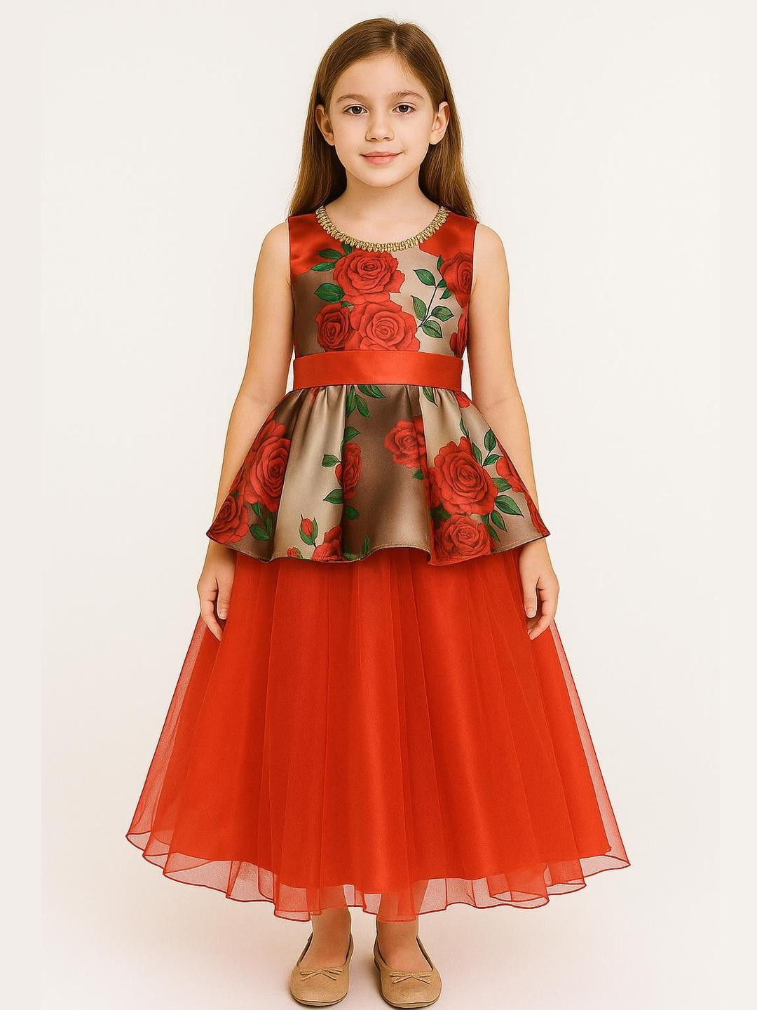 My Lil Princess Girls A-Line Embellished Dresses