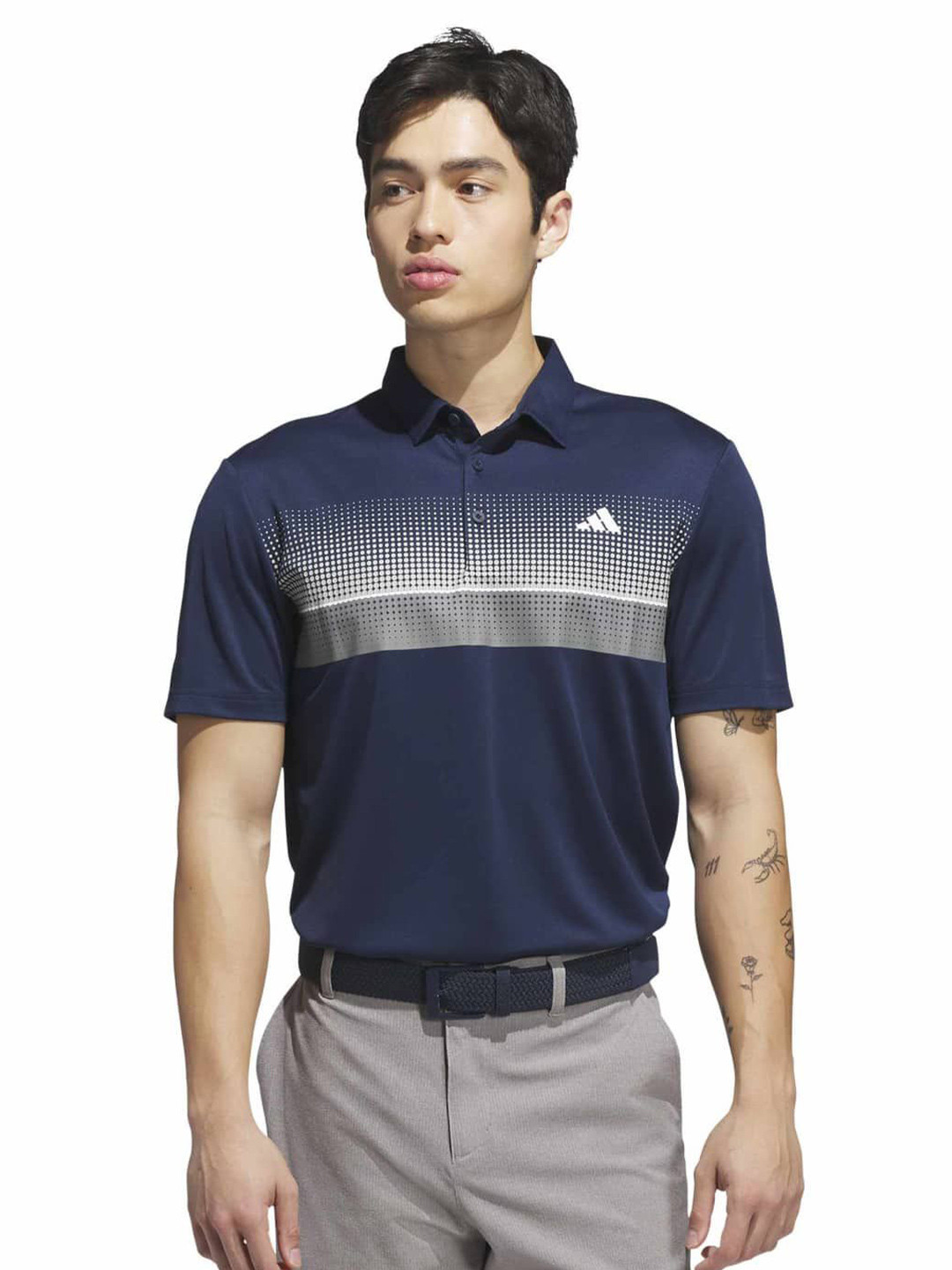 ADIDAS Performance Allover Print Polo T-shirt