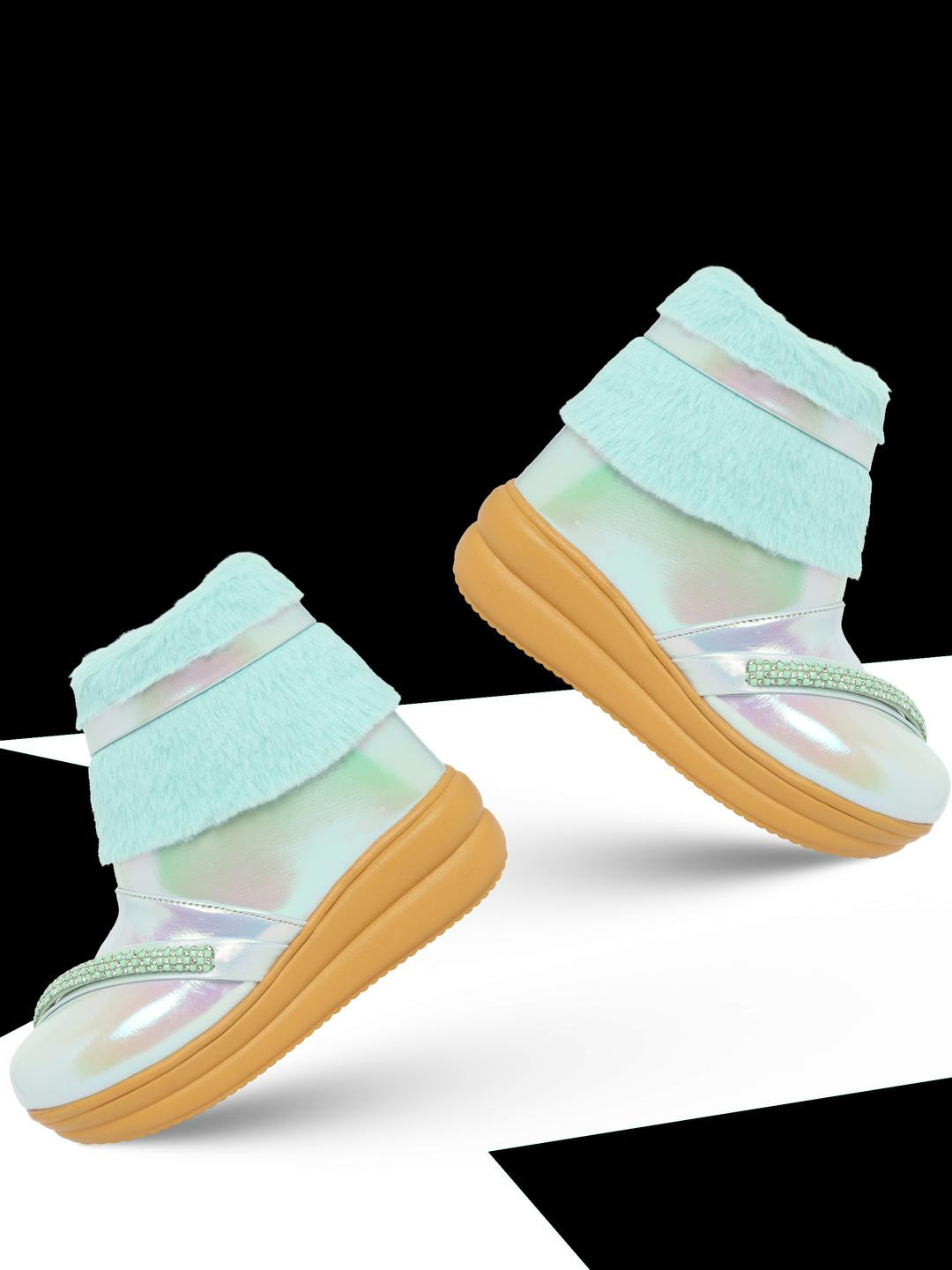 Freeplay Girls boots with soft fur and bling