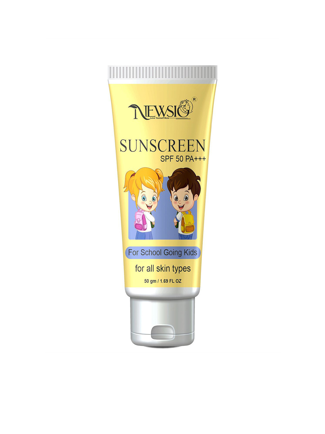 Newsio Sunscreen Spf 50 Pa+++- 50 g
