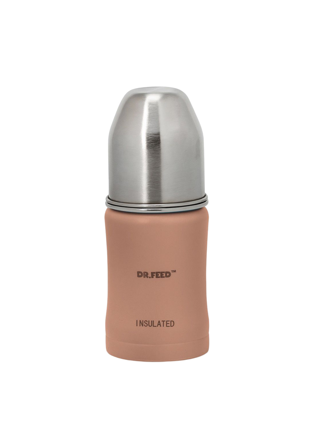 Adore Dr.Feed Majestique Beige Insulated Feeding Bottles180ml