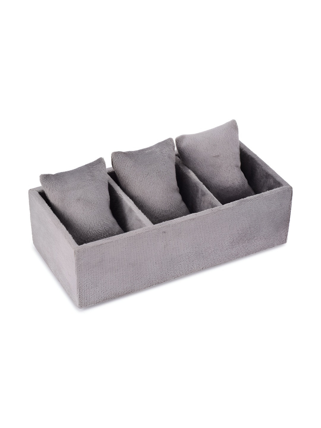 Alpna Unisex Textured 3 Slot Soft & Durable Watch Organiser