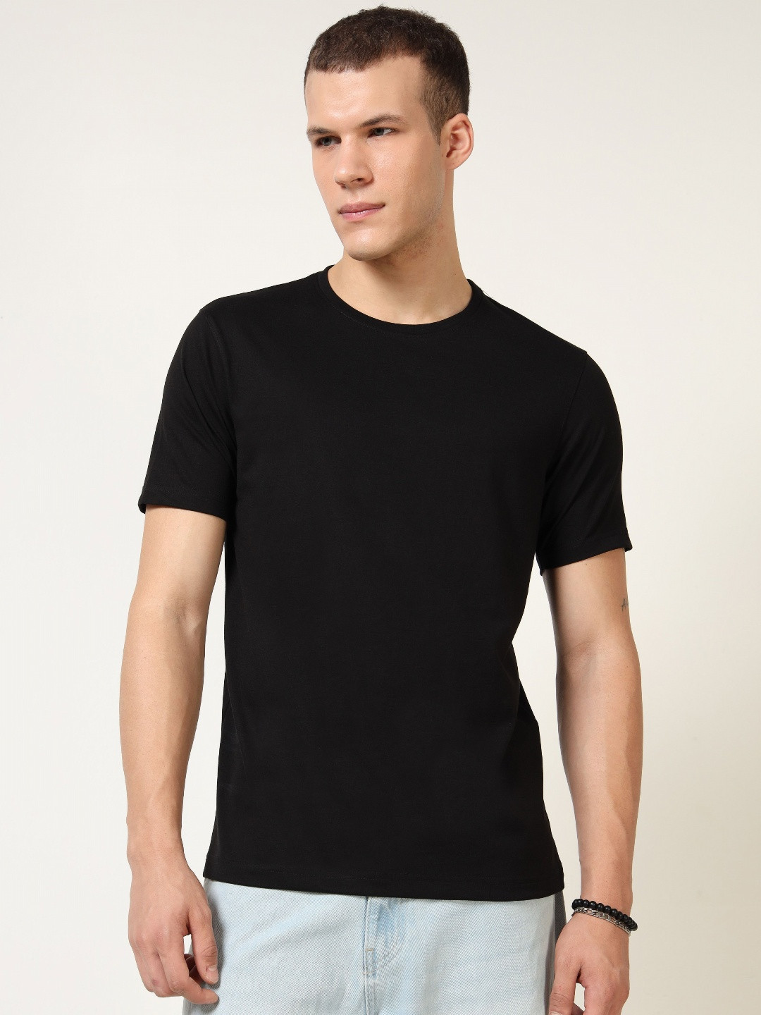 Bushirt Short Sleeves Pure Cotton T-shirt