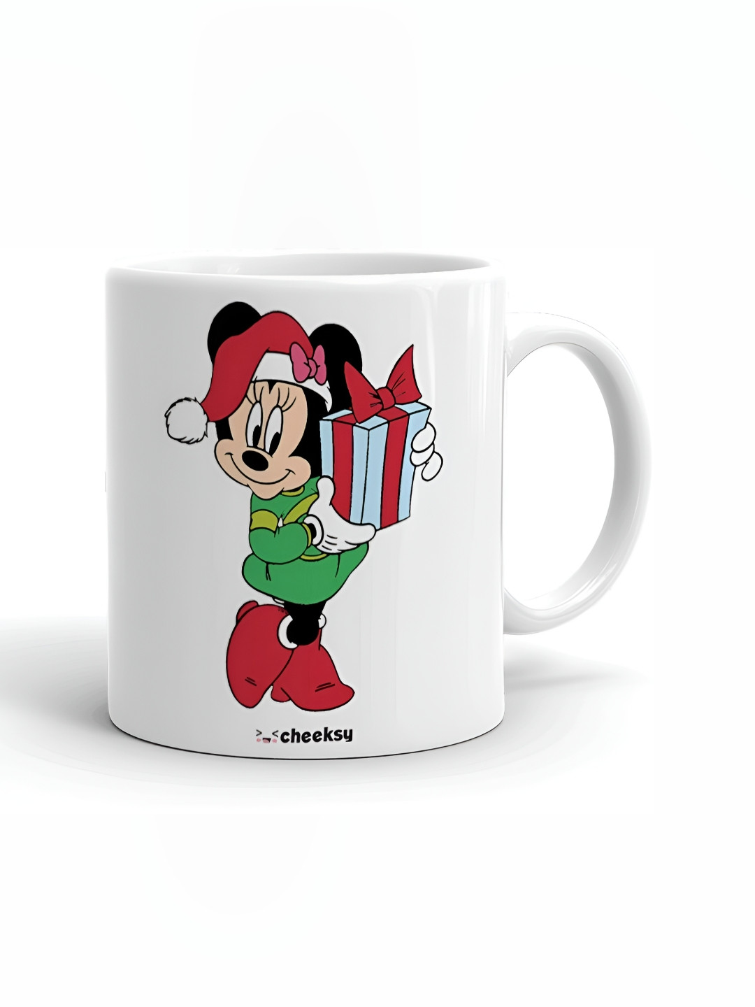 Mr UVD Green & Black Graphic Printed Glossy Ceramic Mug 350 ml