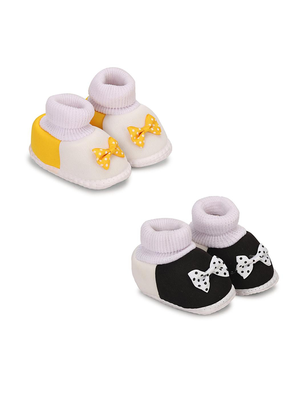 Dhairya Collection Pack of 2 Unisex Kids Wool Blend Booties