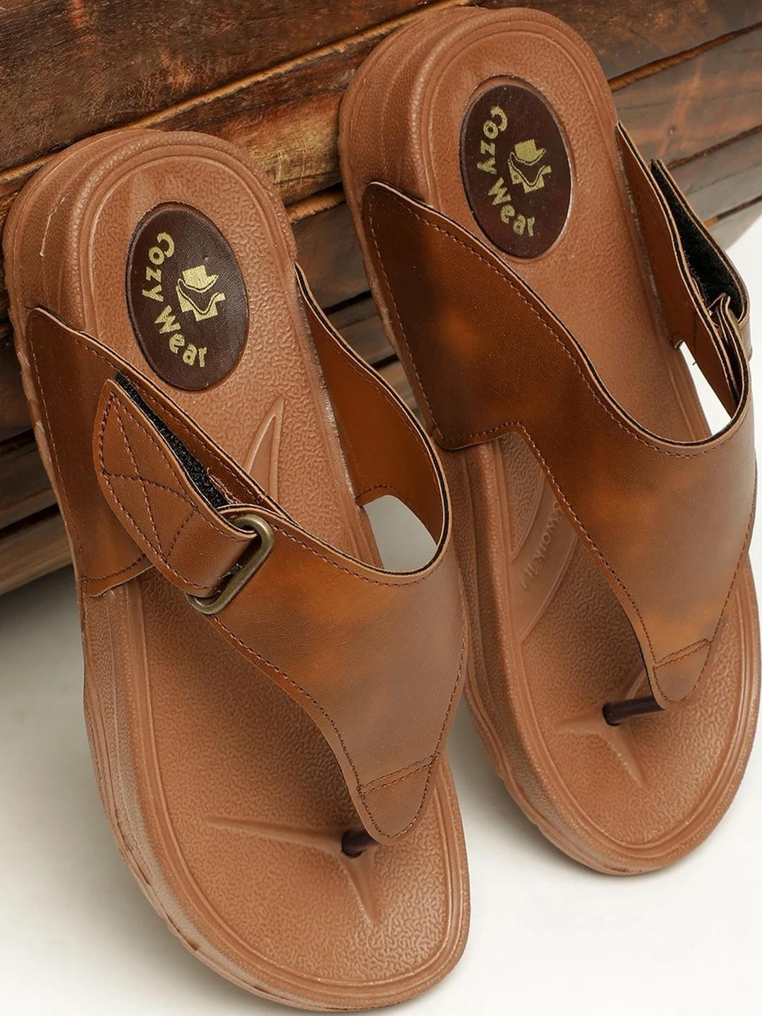 Cozy Wear Women Tan Sandals