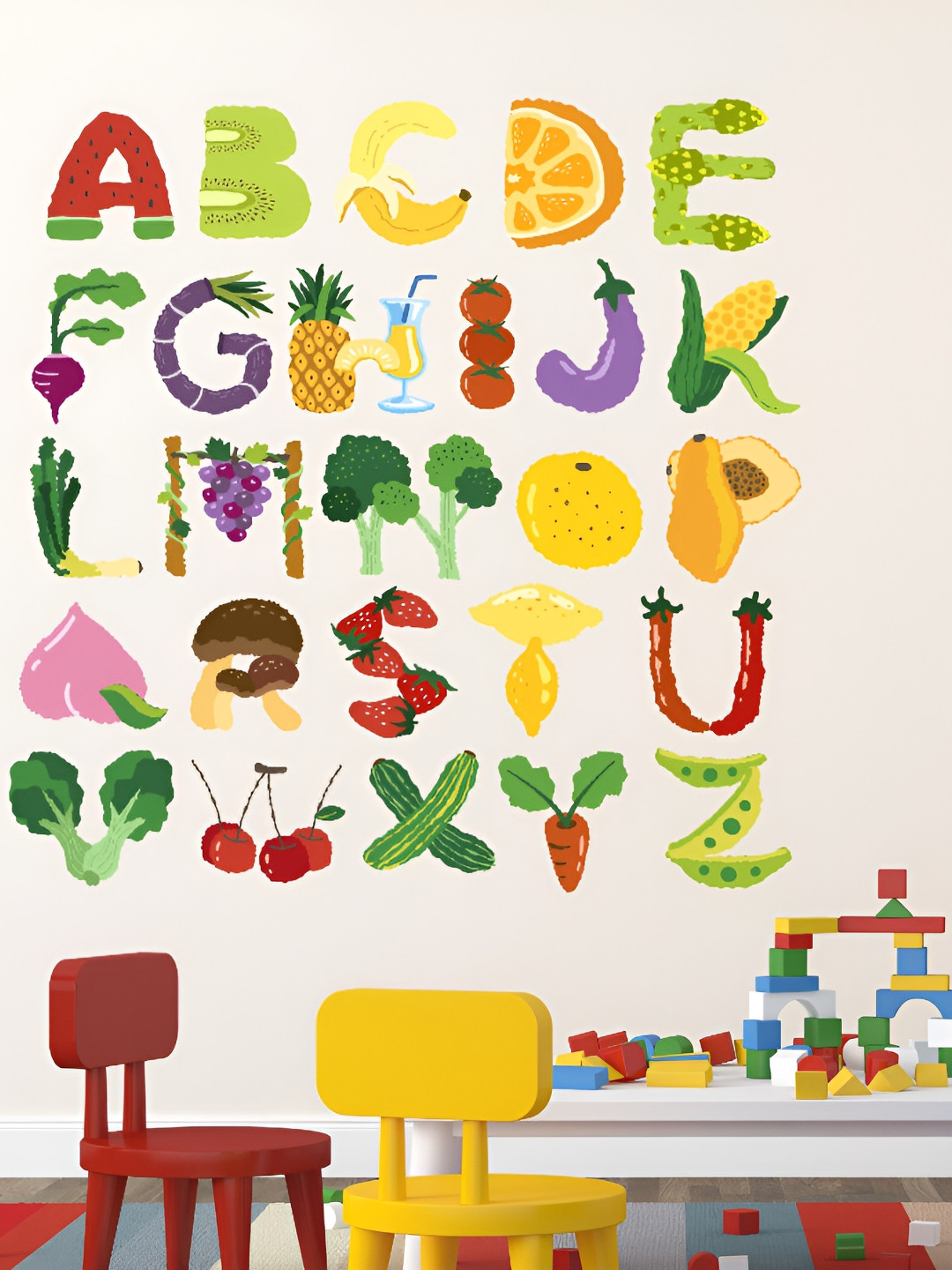LANSTICK Alphabet Wall Sticker