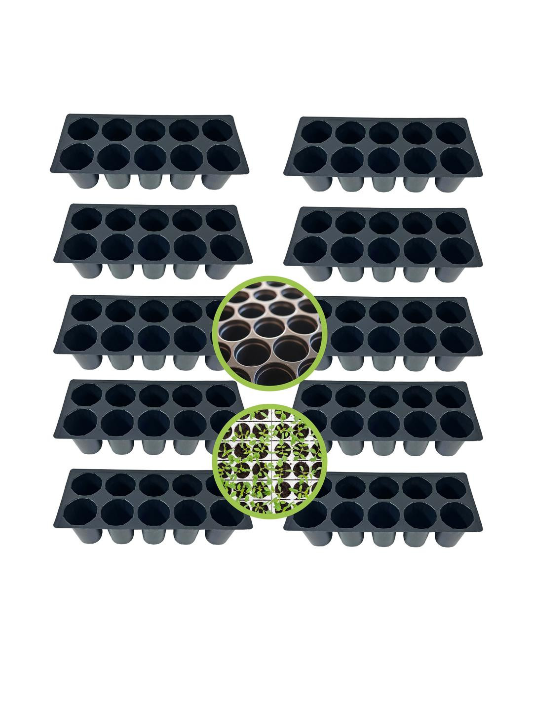 SUSHILA AGROFERT 10 Plastic Cavity Seed Germination Tray