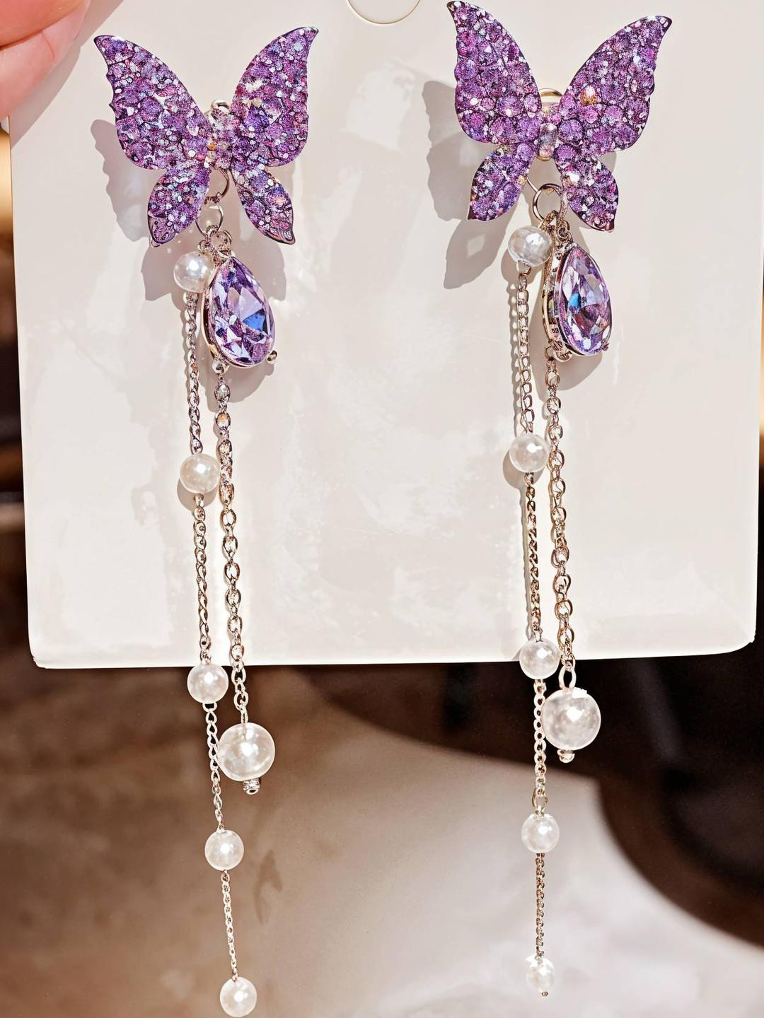 Korean Butterfly Earrings for Girls