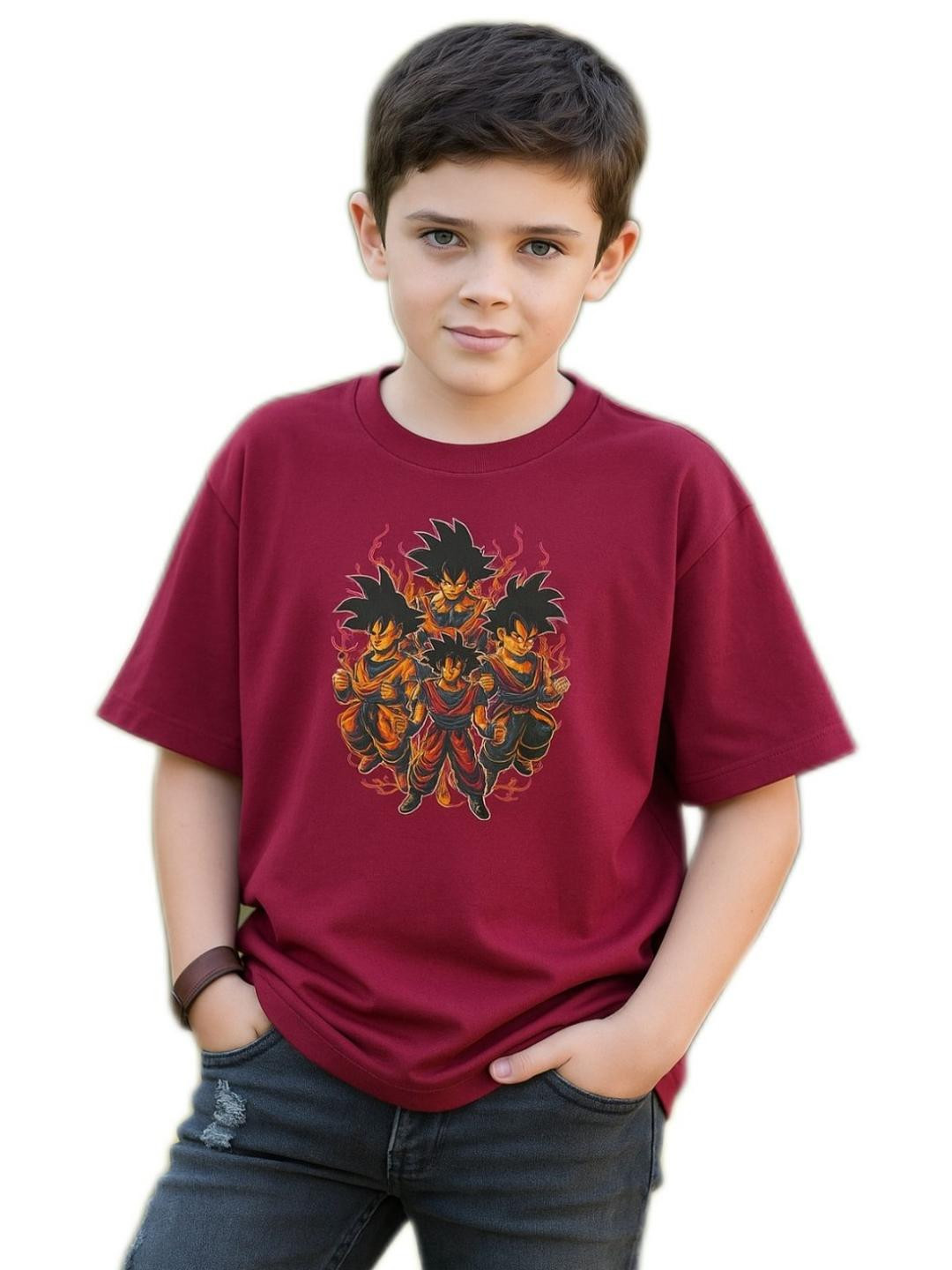 E-MAX Boys Pink Tshirts