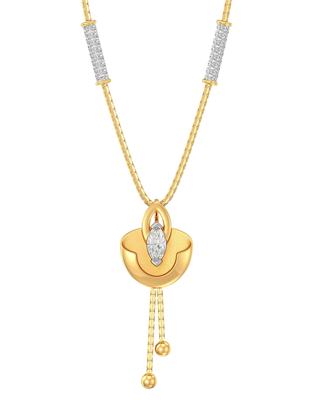 Joyalukkas Women 22KT Unique Gold Necklace