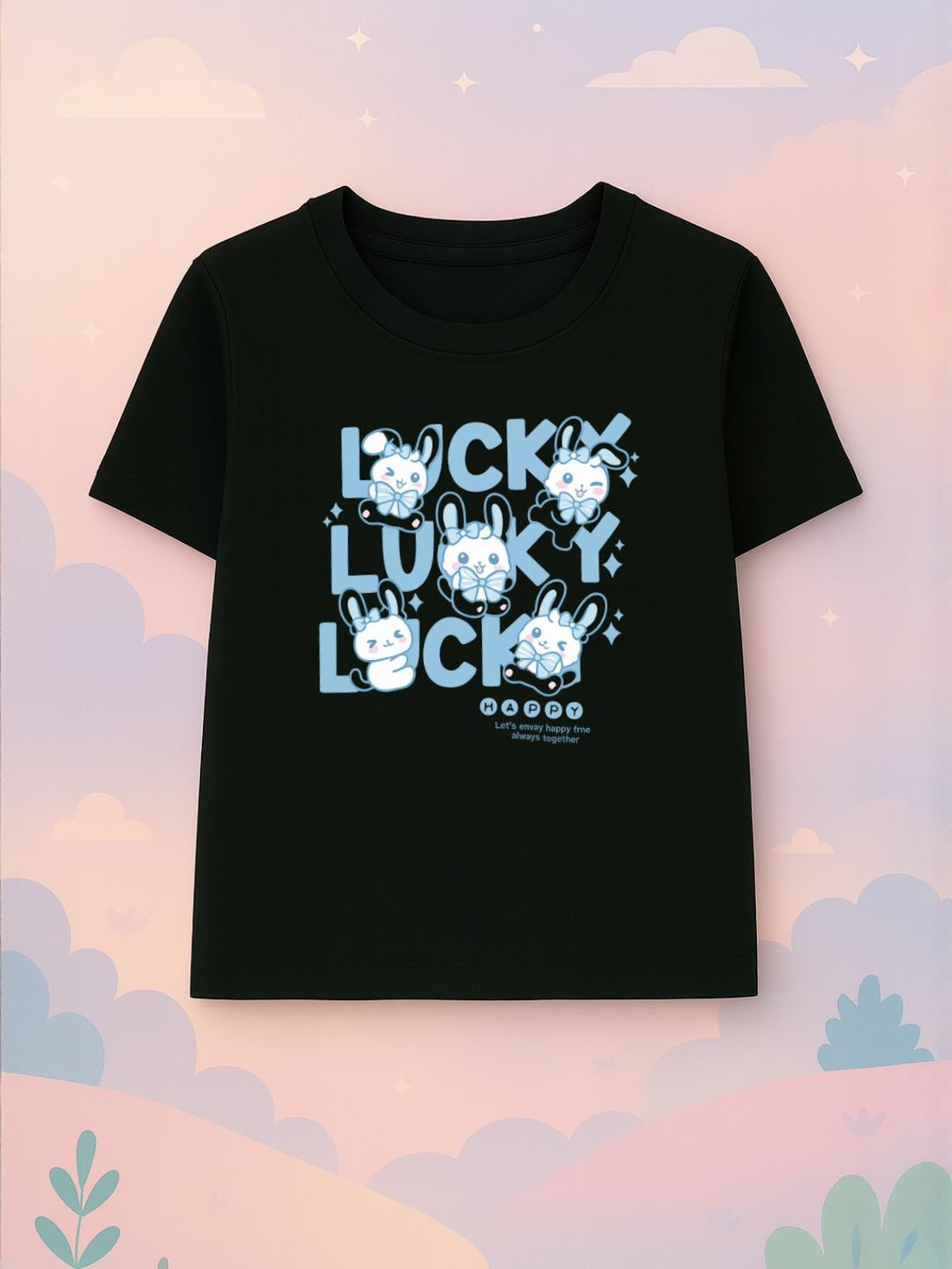 Damn Gud Girls Multicolour T-Shirt Pack of 15