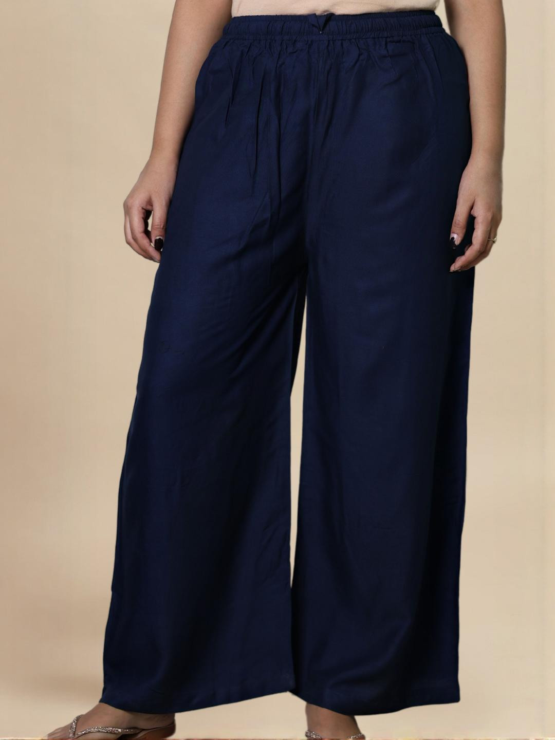 Palazzo for Women Regular and Plus Size Pack of 2