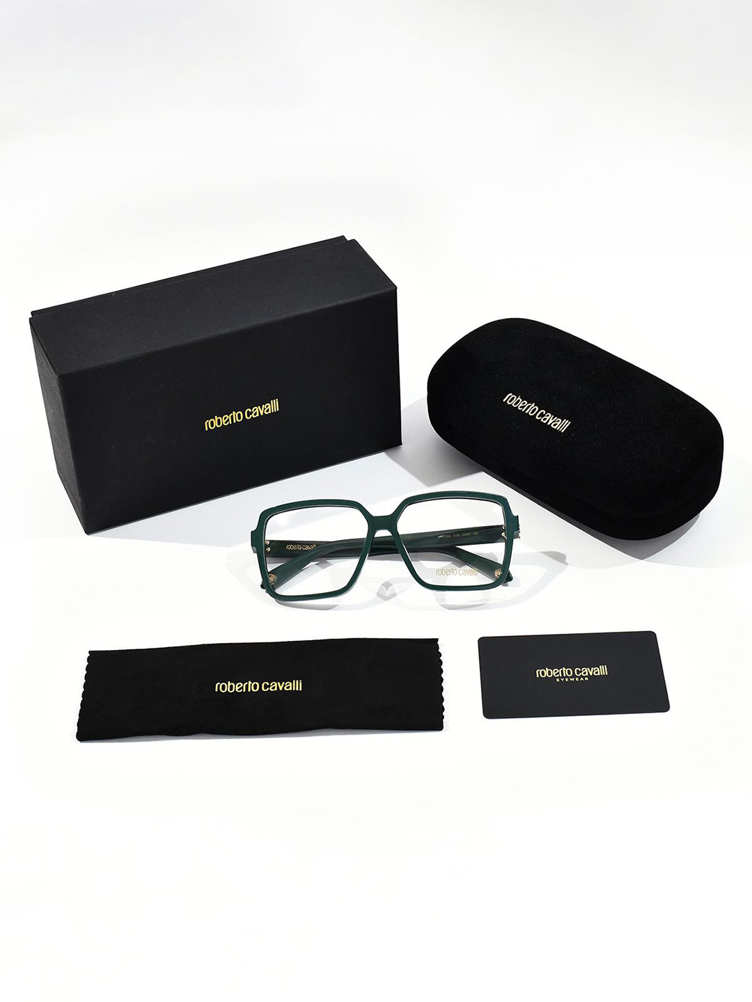 Roberto Cavalli Women Full Rim Square Frames