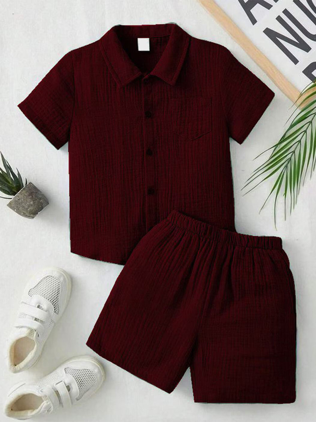 DOLZIO FAB Kids Short Sleeves Shirt With Shorts