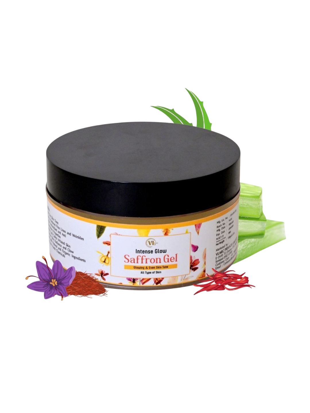VLARC Intese Glow Saffron Gel - 100 g
