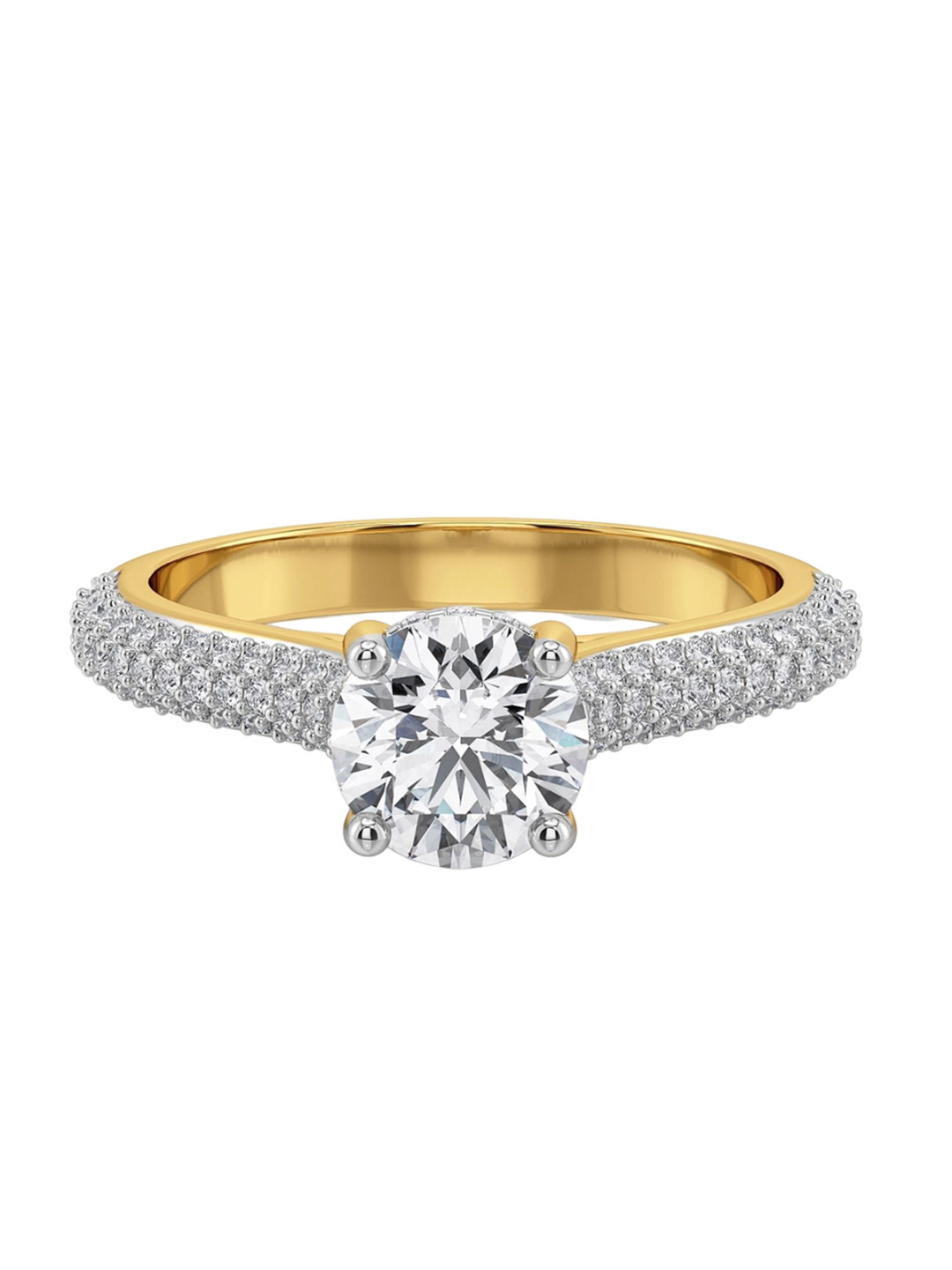 Emori 18KT Jiva Timeless Lab Ring Diamond