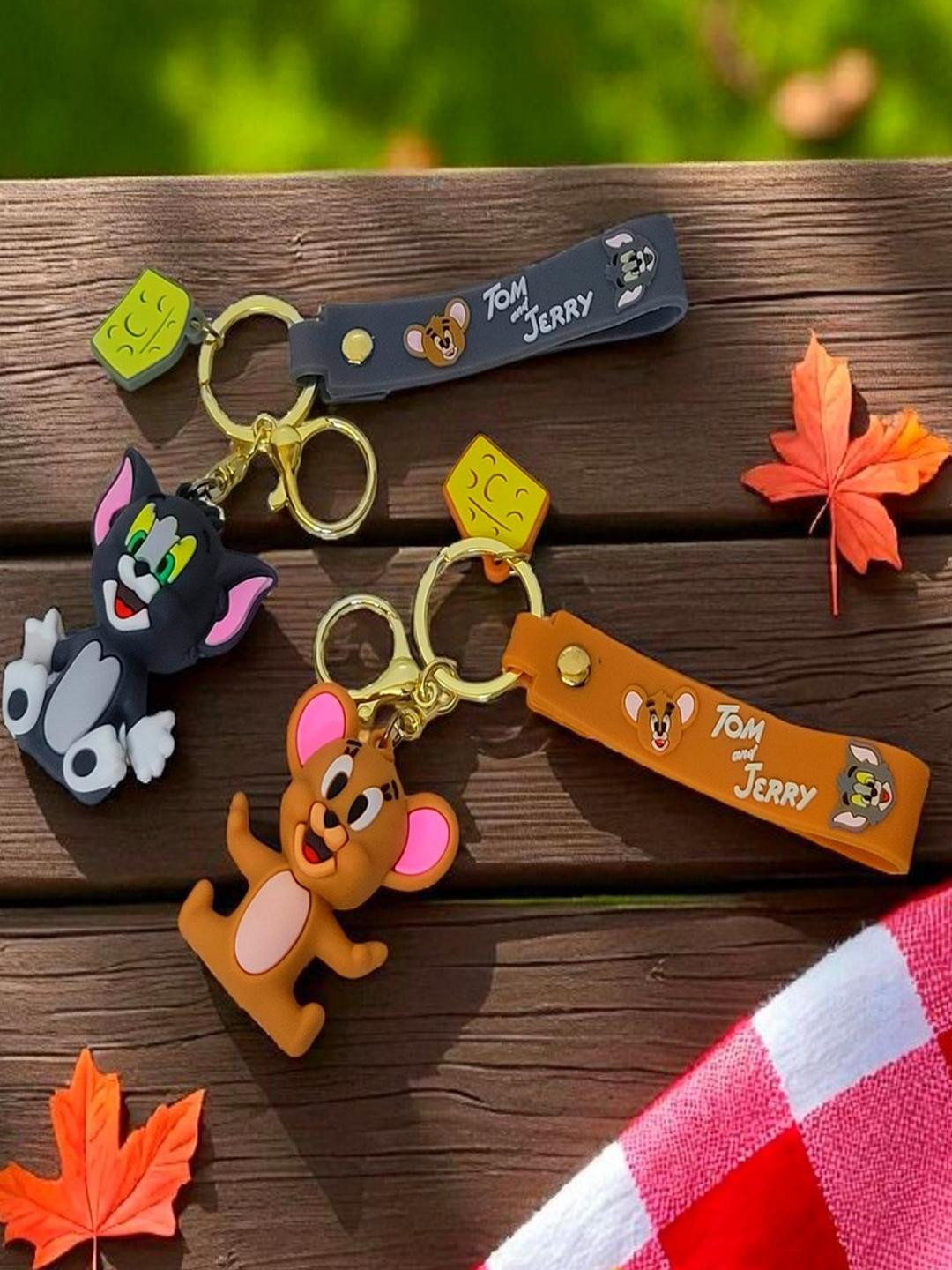 ADOREAL Tom And Jerry Keychain And Keyring