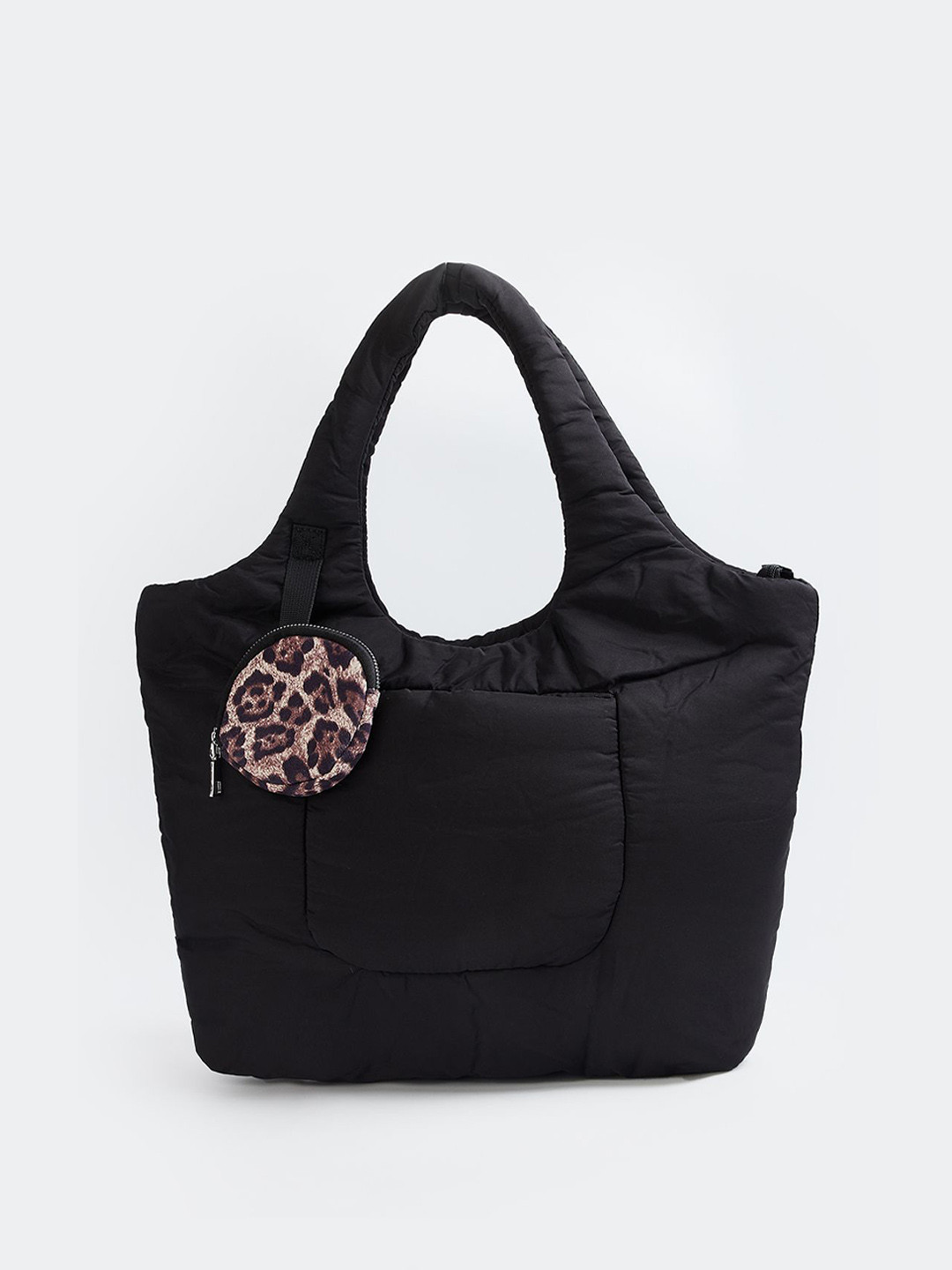 max Shopper Handheld Bag With Pouch Detail & Applique