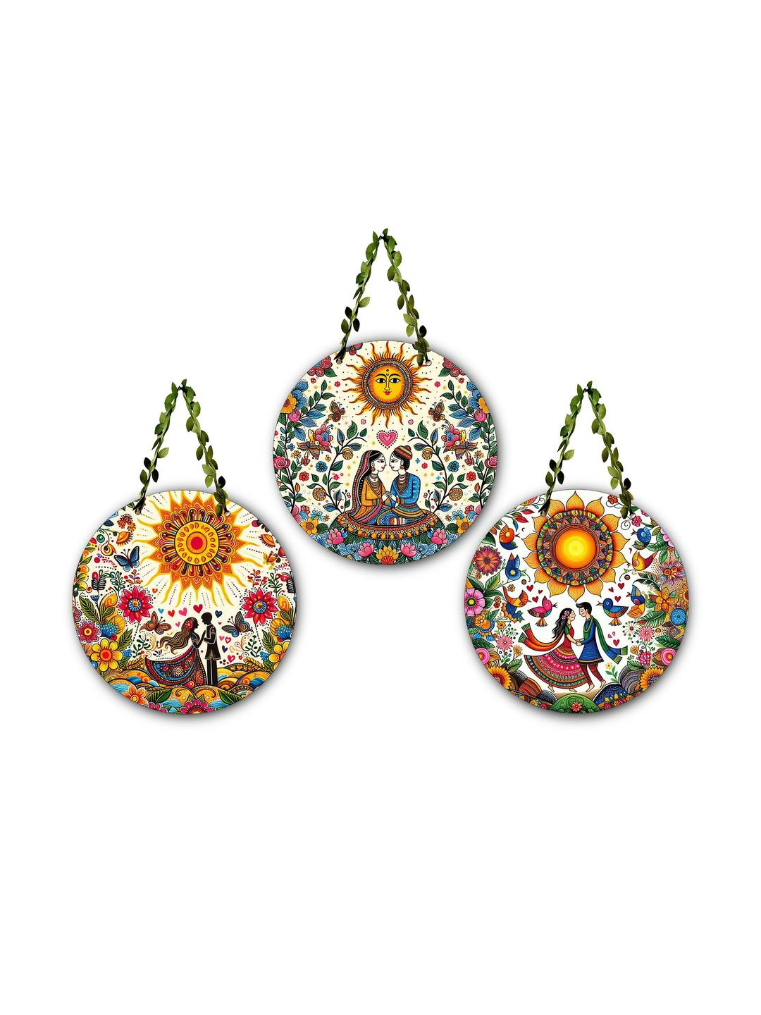 MD Arts Unisex Yellow Wall Decor