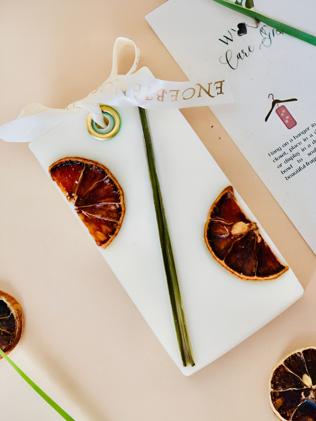 ENCEBIENCE Bees Wax Closet Freshener Bar-Lemongrass