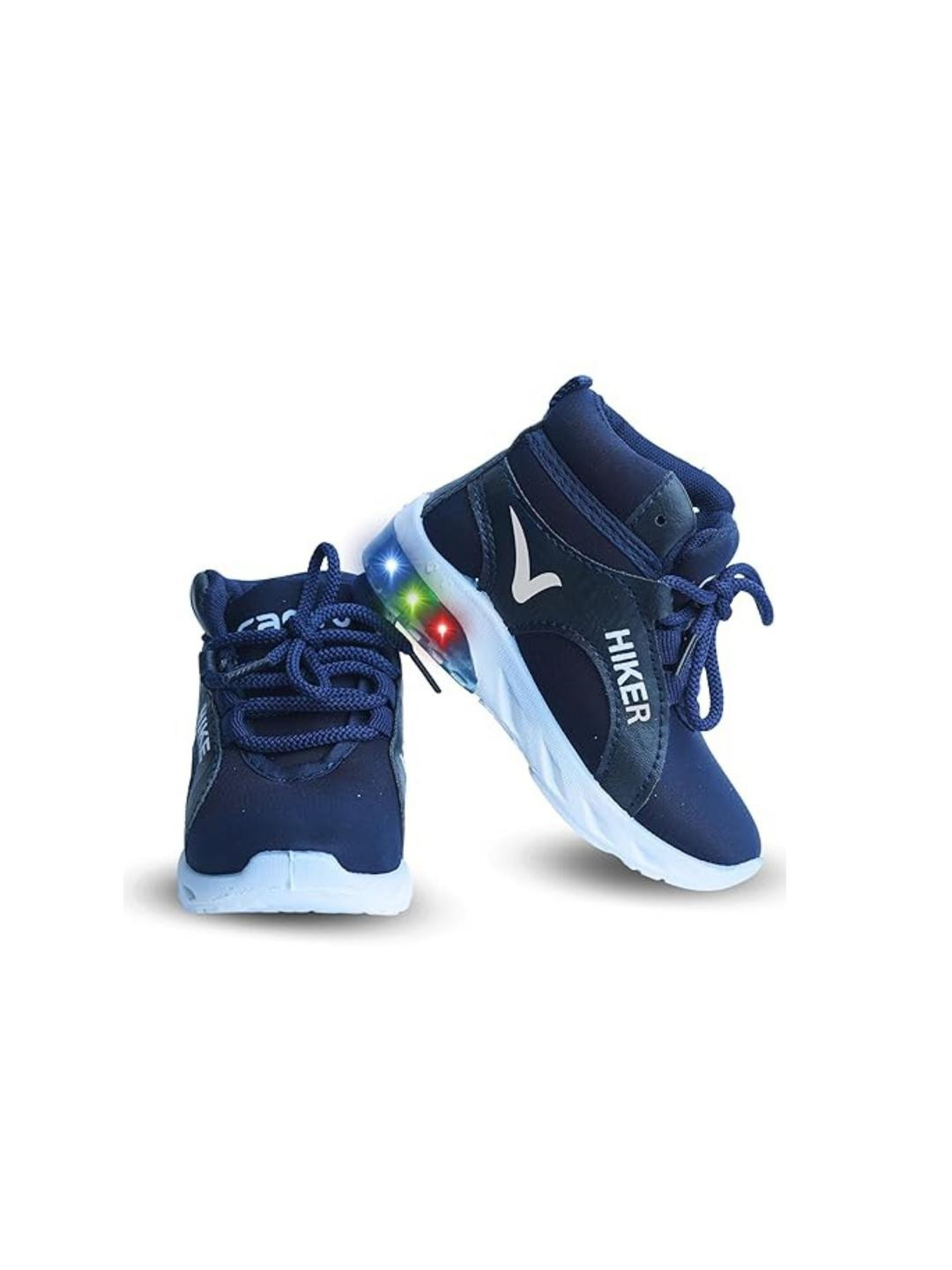 FootStation Boys Navy Blue Casual Shoes