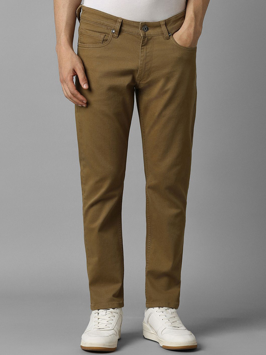 Louis Philippe Jeans Men Low-Rise Slim Fit  Jeans