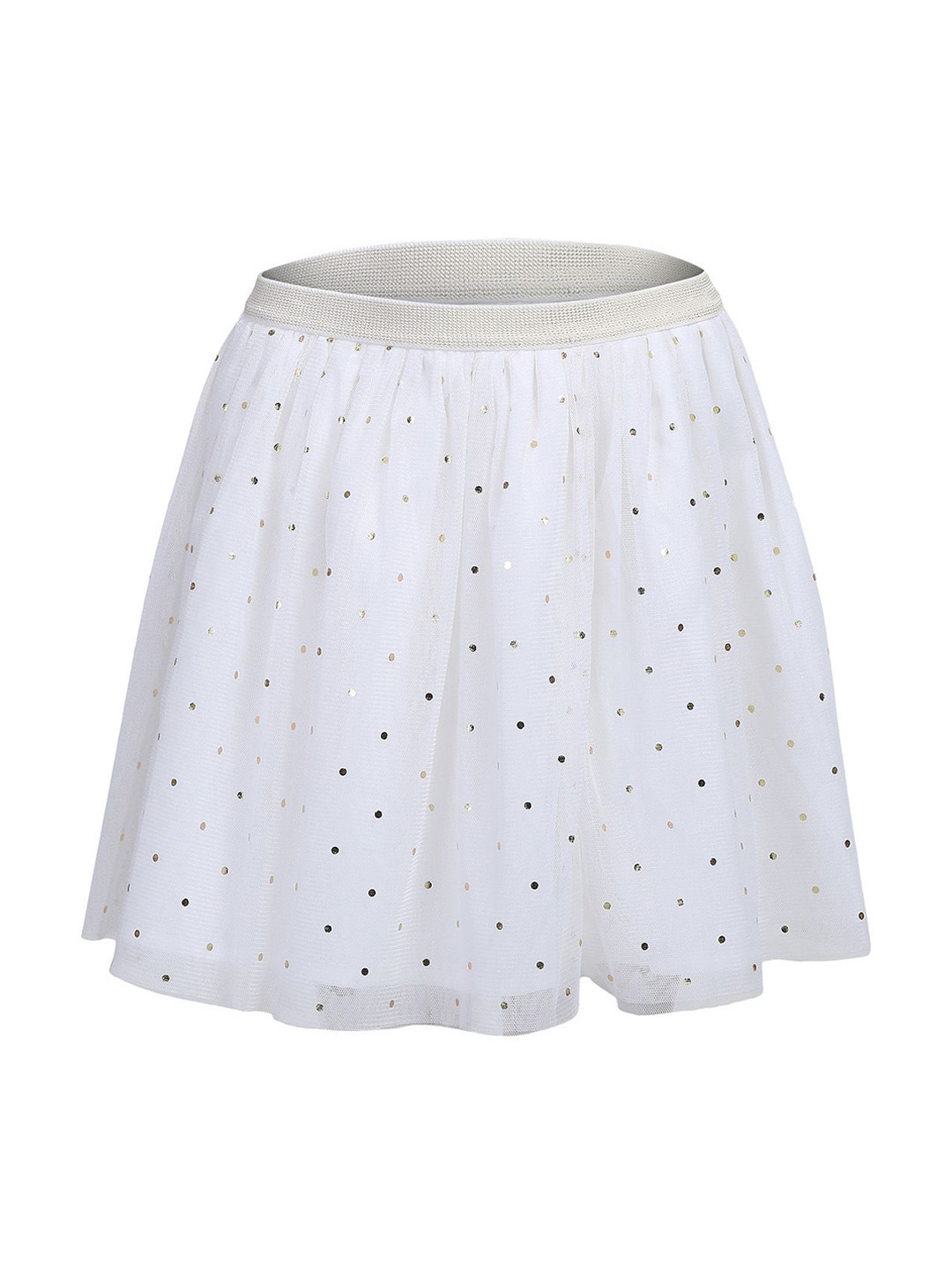 ShopperTree Infant Girls Self Design Flared Above Knee Length Skirt