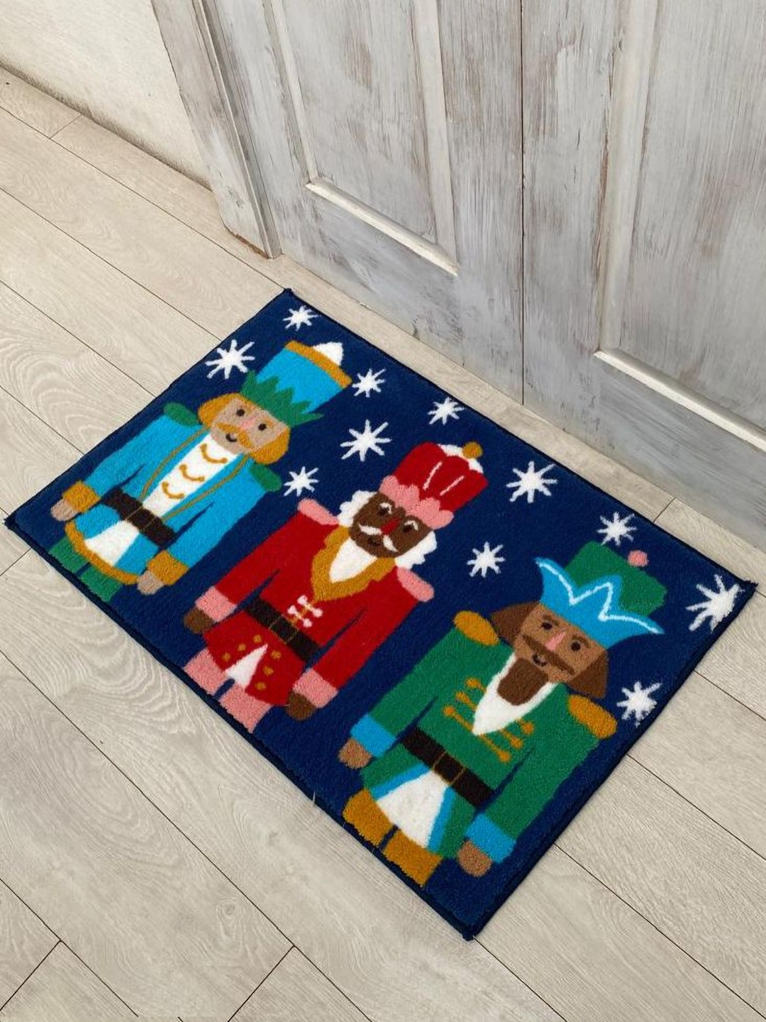 Ariana Blue Microfibre Anti-Skid 2300GSM Doormats