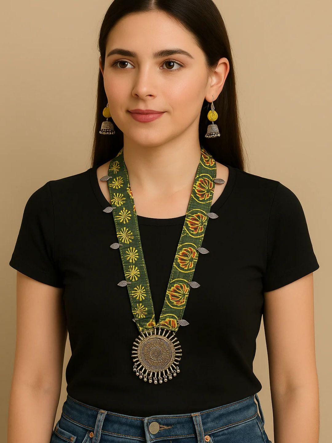 A Local TribeWomen Green Necklace and Chains