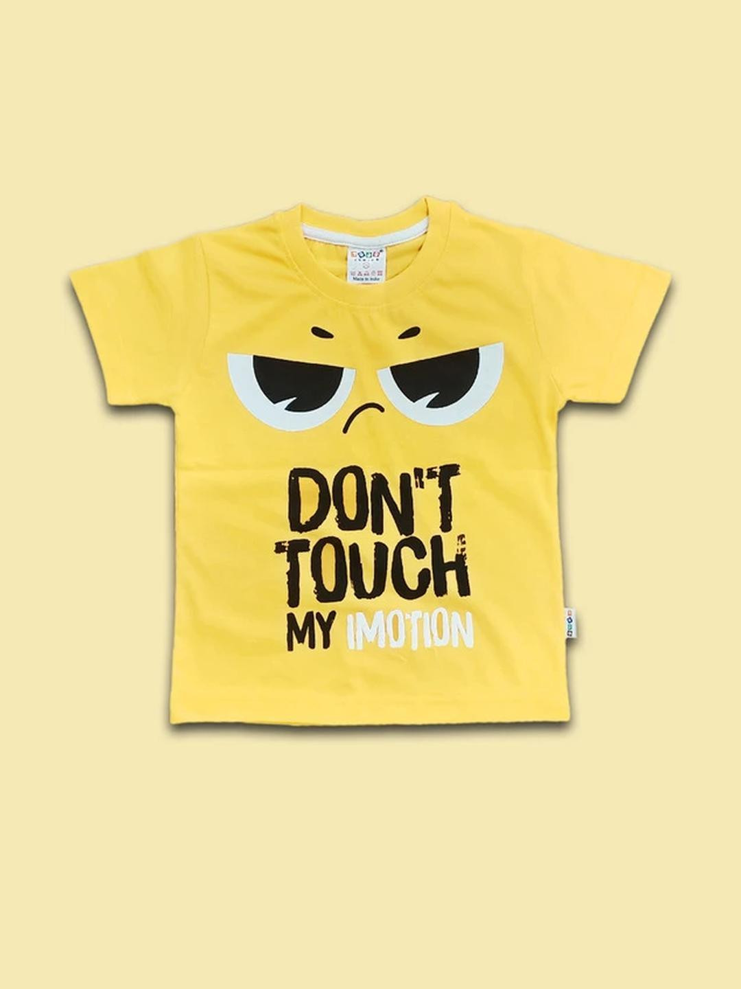 TOJO JUNIOR Boys Orange Tshirts