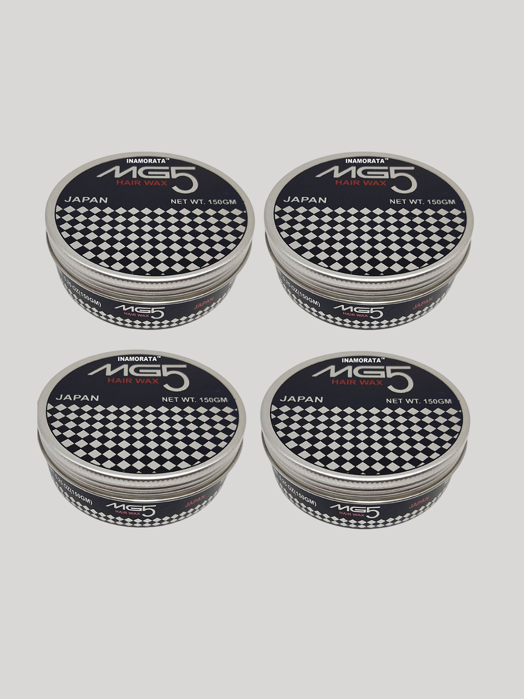 INAMORATA Set Of 4 MG5 Hair Styling Wax - 150 g Each