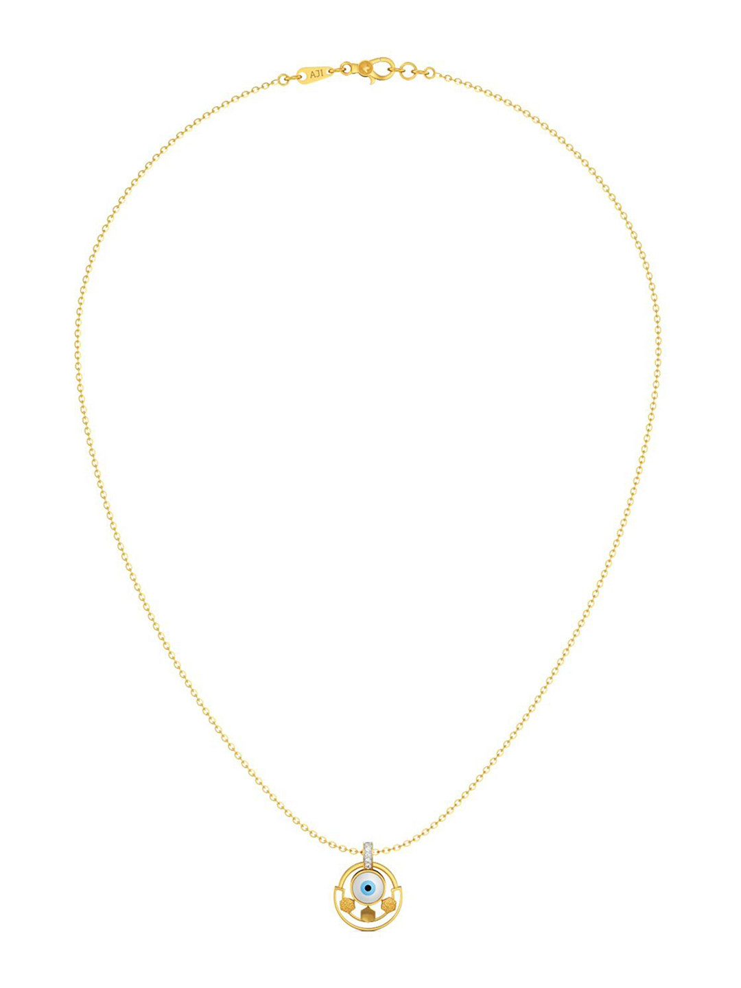 Joyalukkas 22KT Modernistic Eternal Evileye Pendant Gold