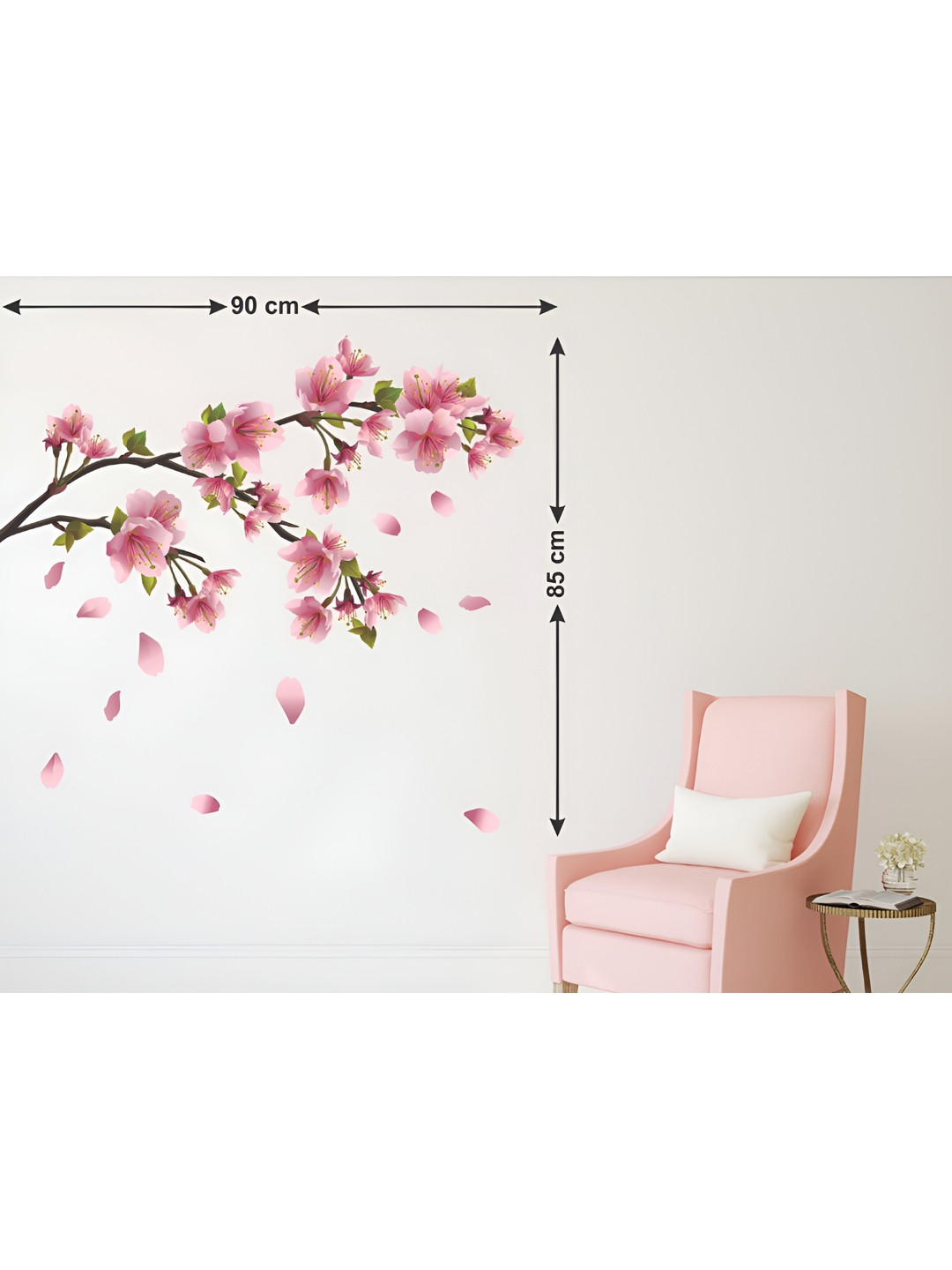 LANSTICK Flower design wallsticker