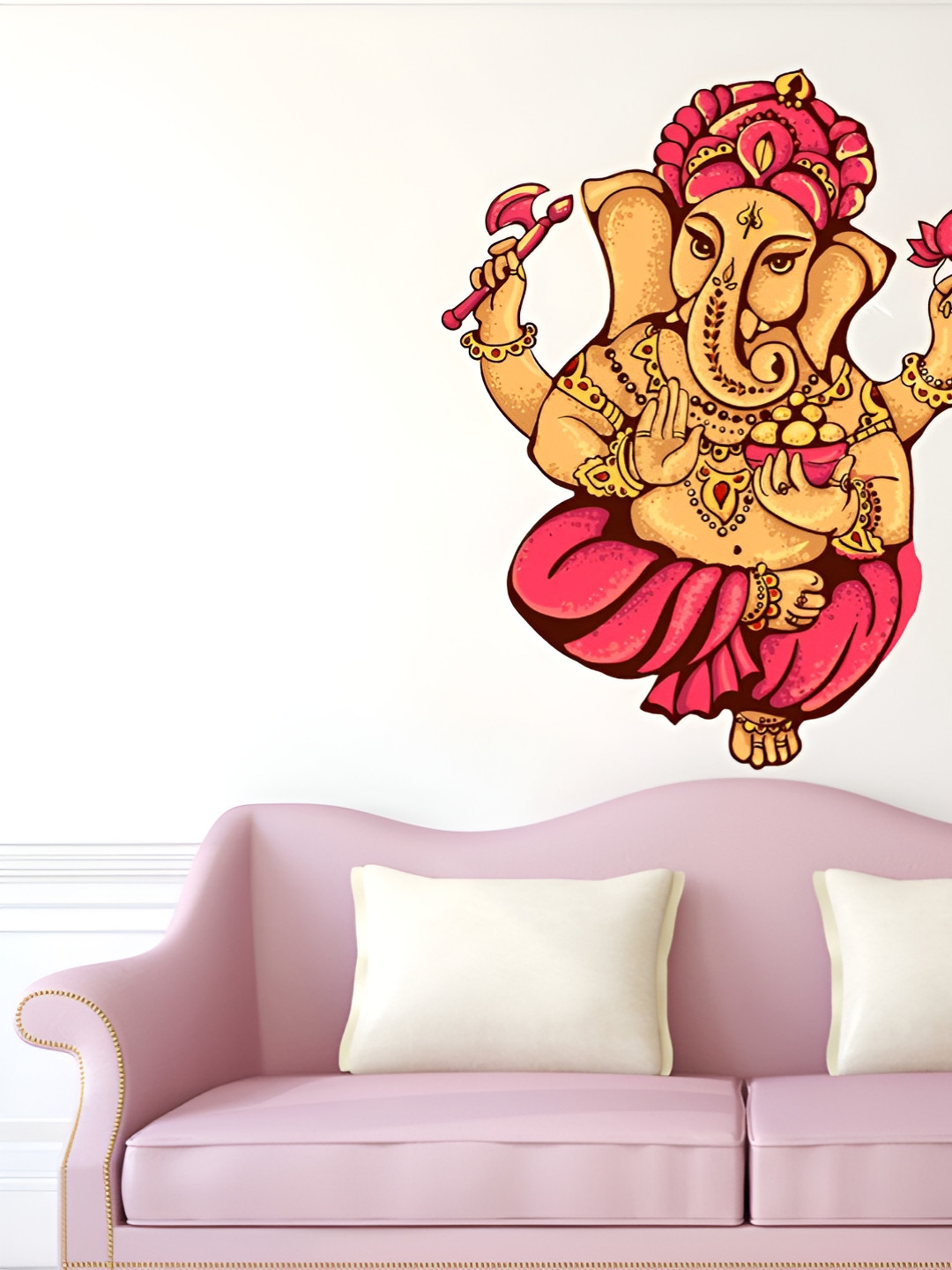 LANSTICK Lord Ganesha Wall Sticker