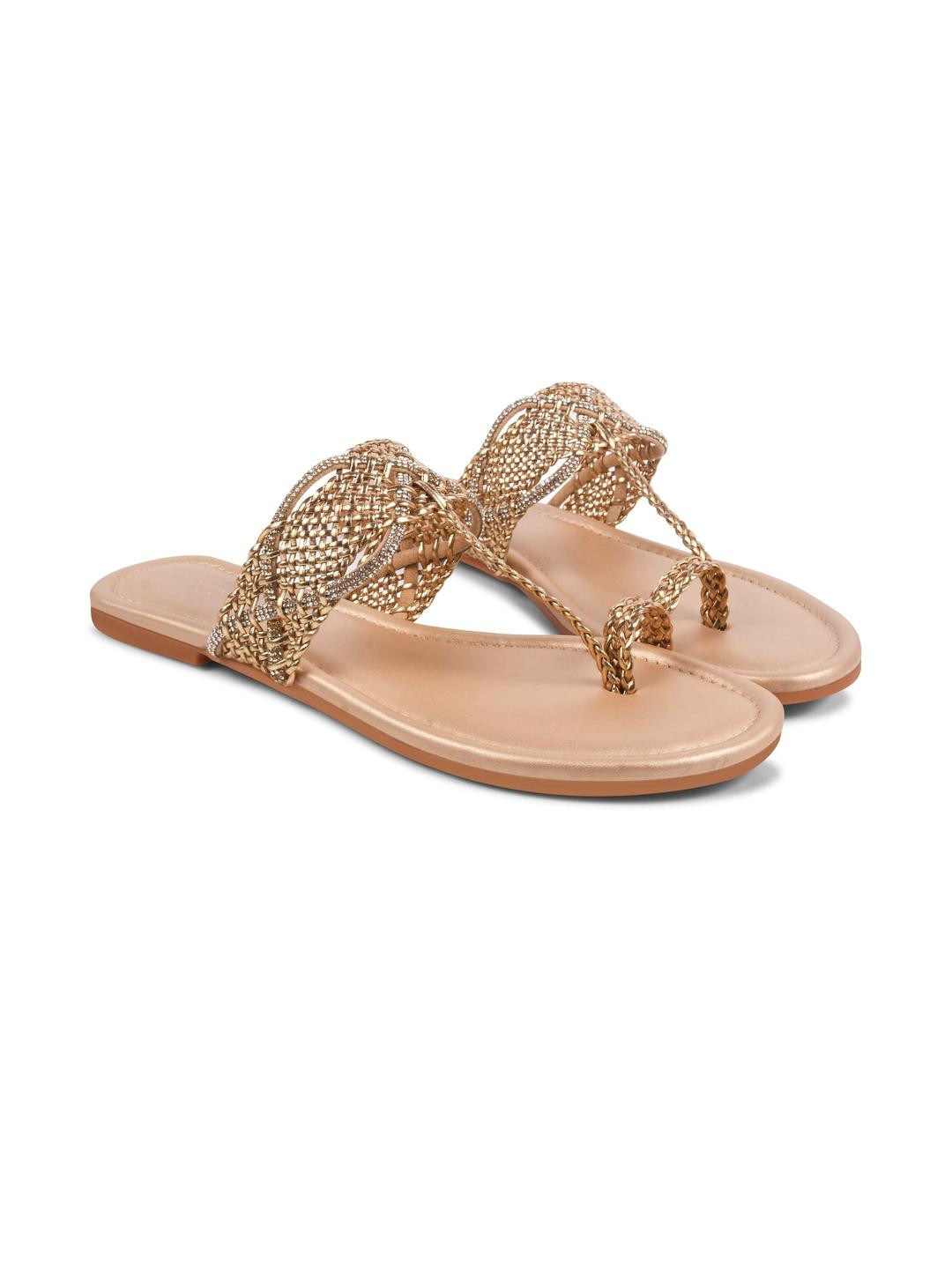 REVIT Women Open Toe Flats