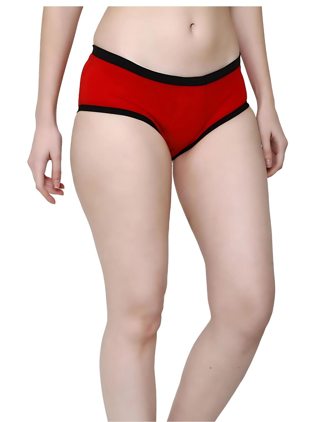 Kilvis Hipster Absorbent Protection Leak-Proof Cotton Hipster Period Briefs