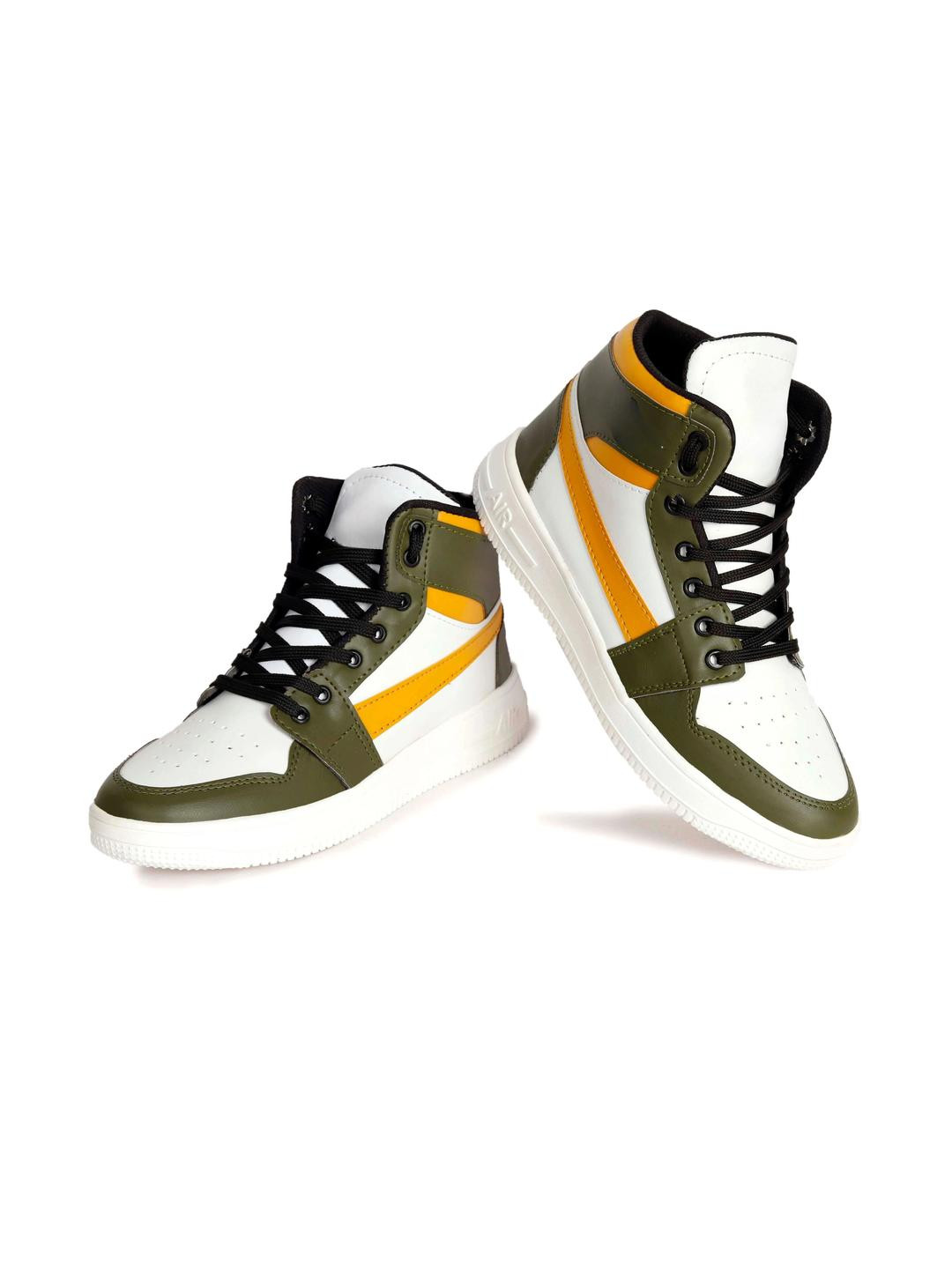 Overstar  Men Yellow Casual Shoes