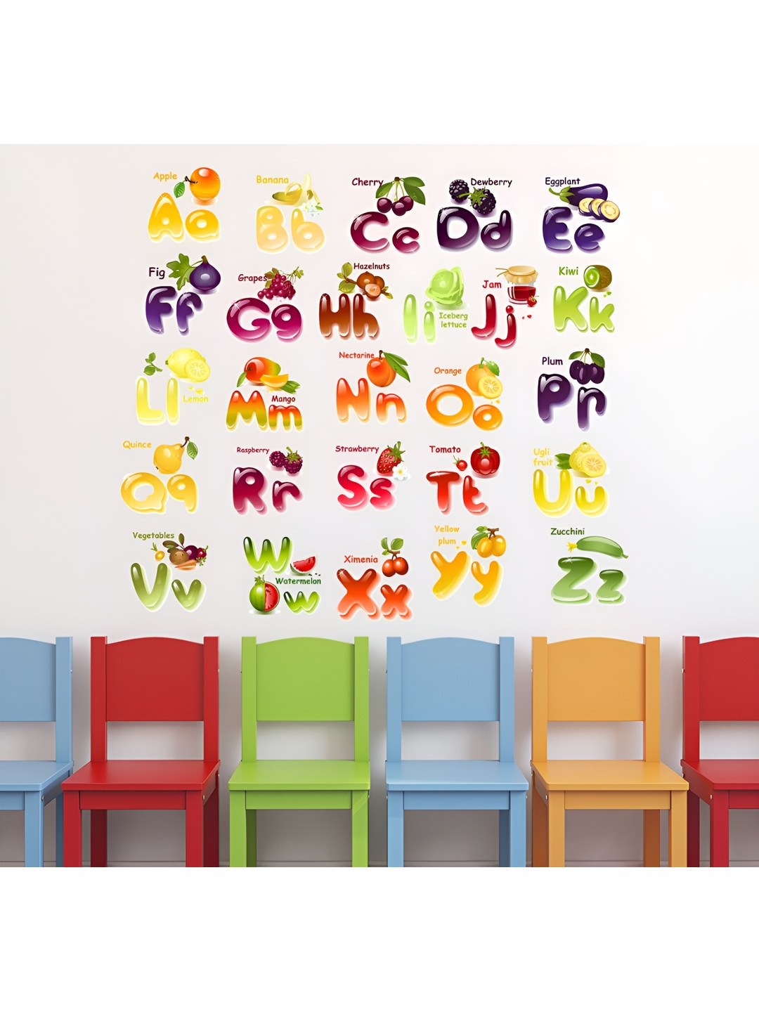 LANSTICK Alphabet Wall Sticker