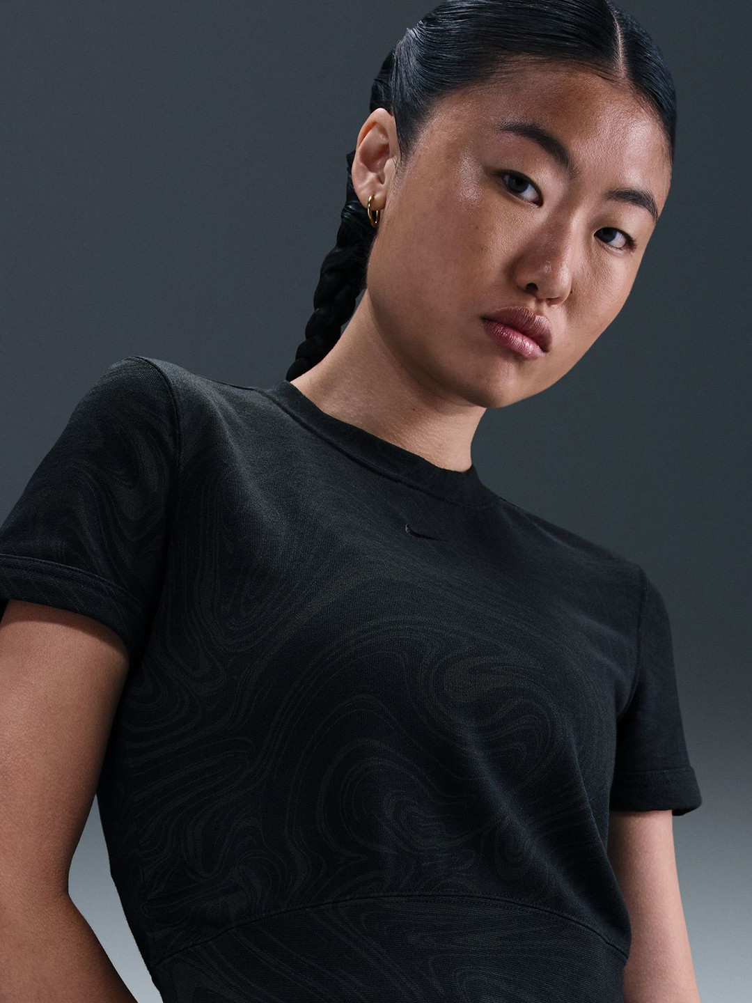 Nike Sportswear Chill Terry Women's Short-Sleeve French Terry Printed Top