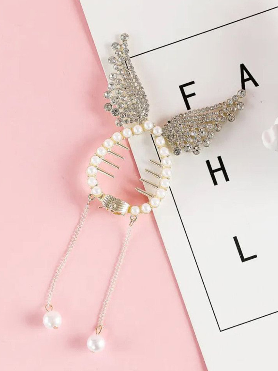 DIVASTRI Women Embellished Party Wear Hair Clip