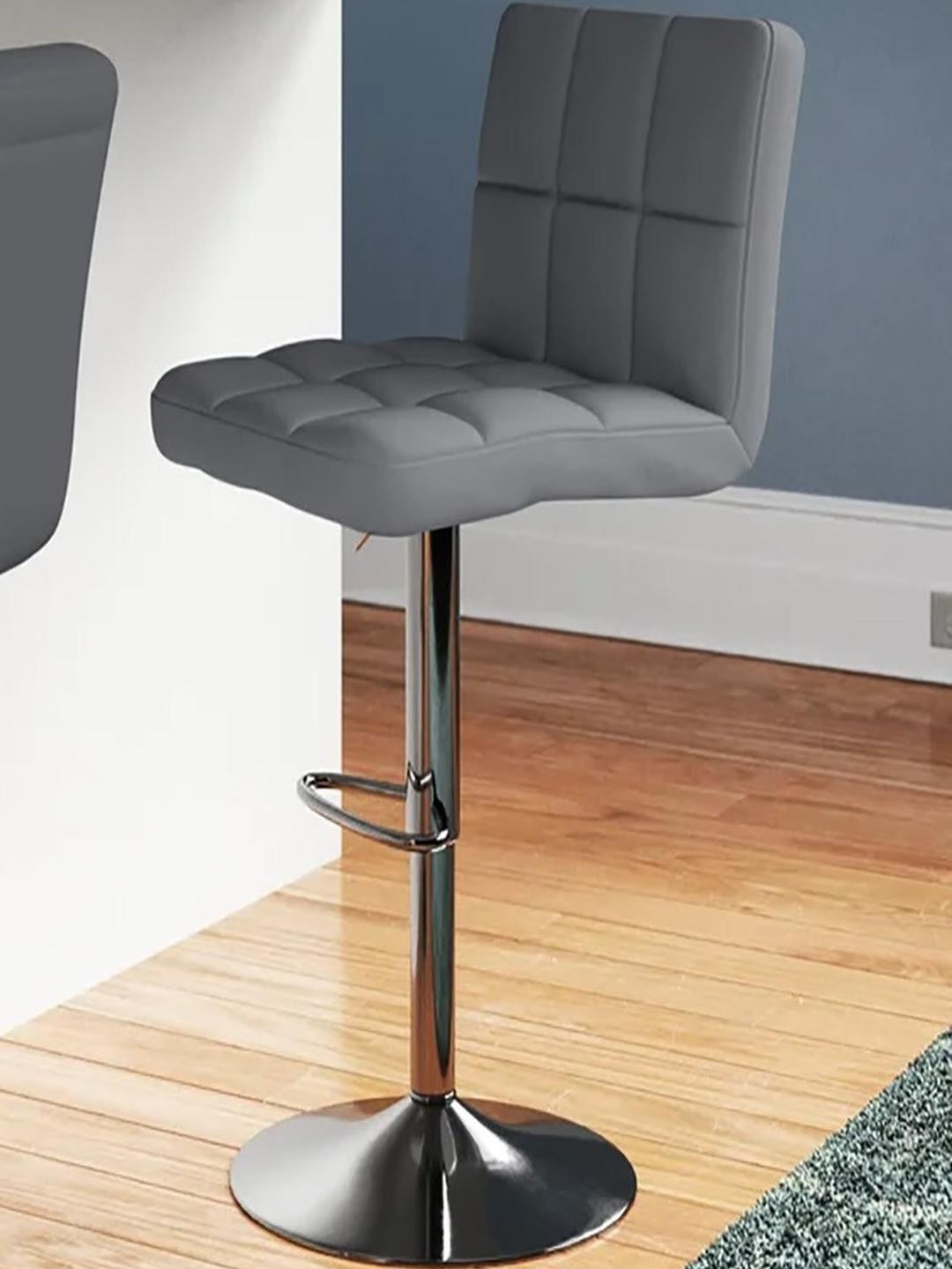 DOE BUCK Adjustable Leatherette Bar Stool Chair