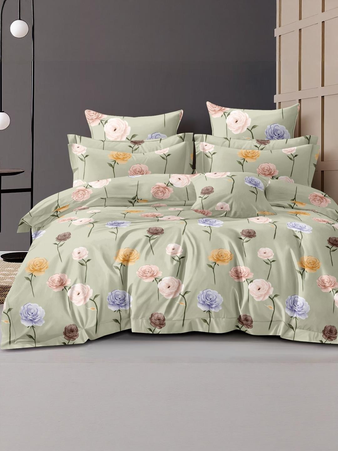 Glaxomas Cotton Queen Bedsheet Set