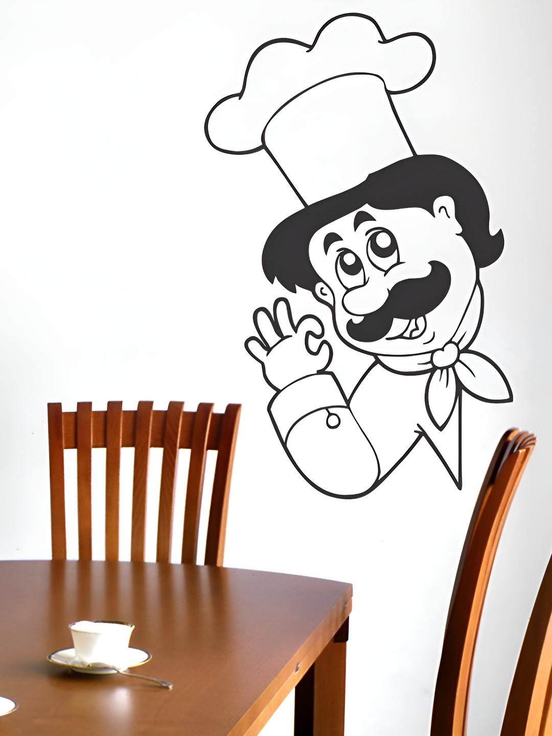 LANSTICK Chef Wall Sticker
