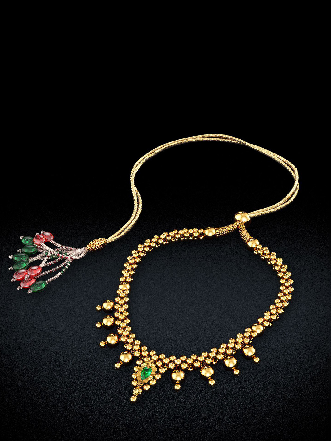 Joyalukkas Women 22KT Traditional Gold Necklace