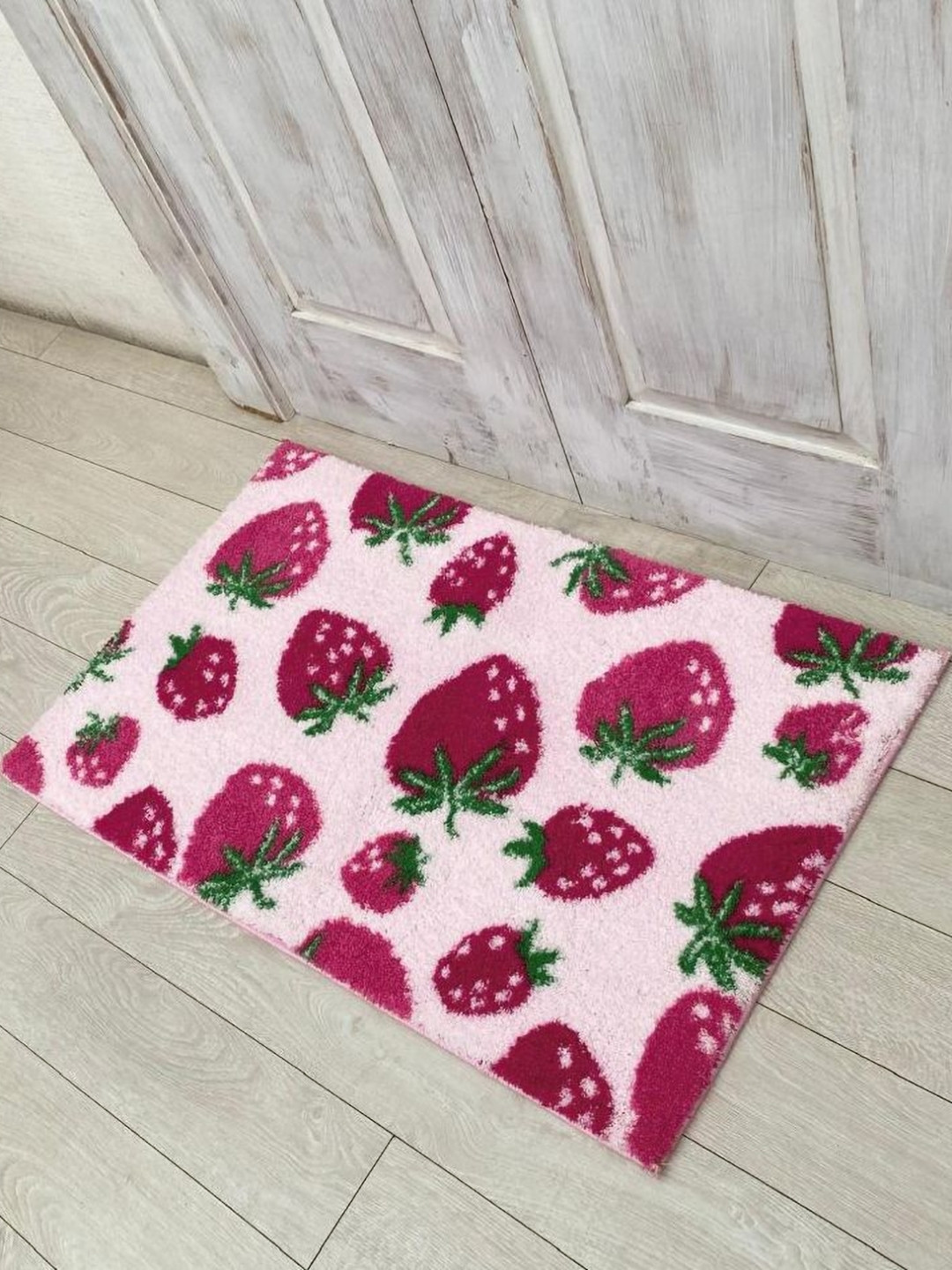 Ariana Pink Microfibre Anti-Skid 2300GSM Doormats