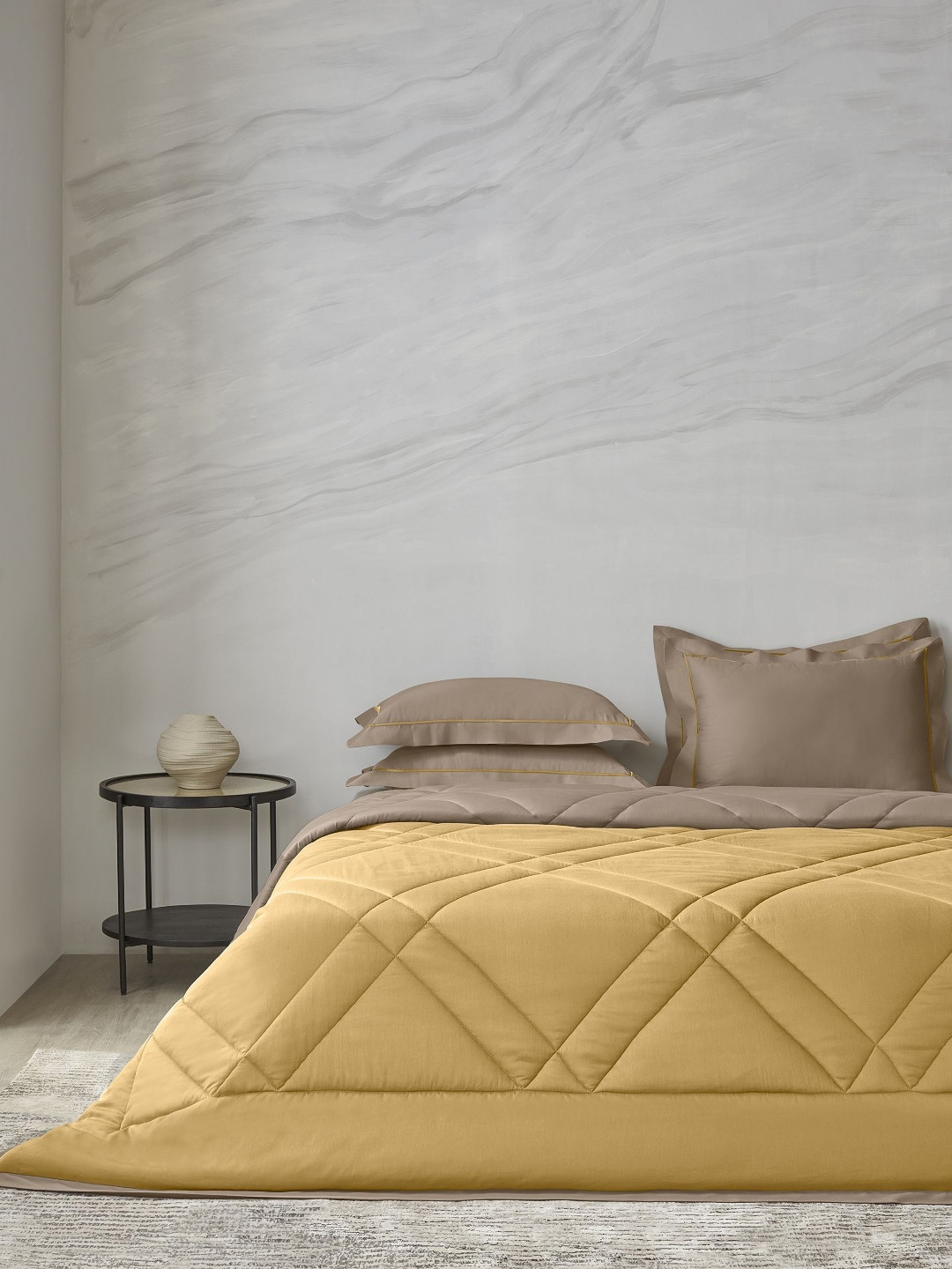 SANSAAR A DDECOR BRAND LIVE CONSCIOUSLY Cotton 4 Piece Double Extra Large Bedding Set